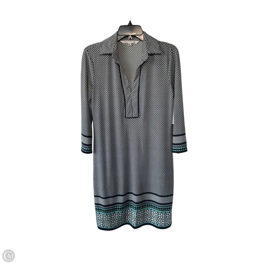 Dress Work By Max Studio In Blue & White, Size: S