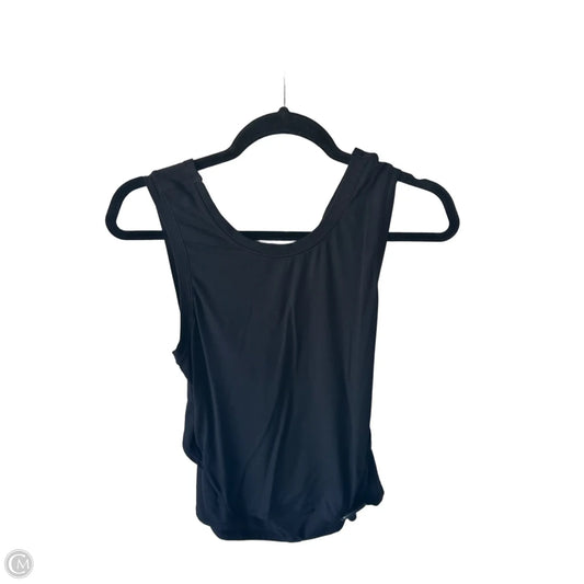 Athletic Top Short Sleeve By Lululemon In Black, Size: S