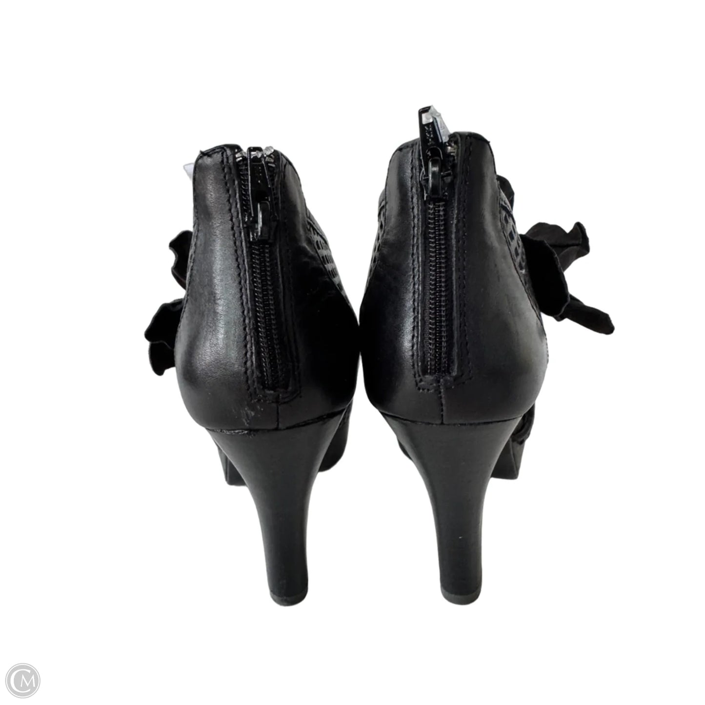 Sandals Heels Block By Sofft In Black, Size: 7