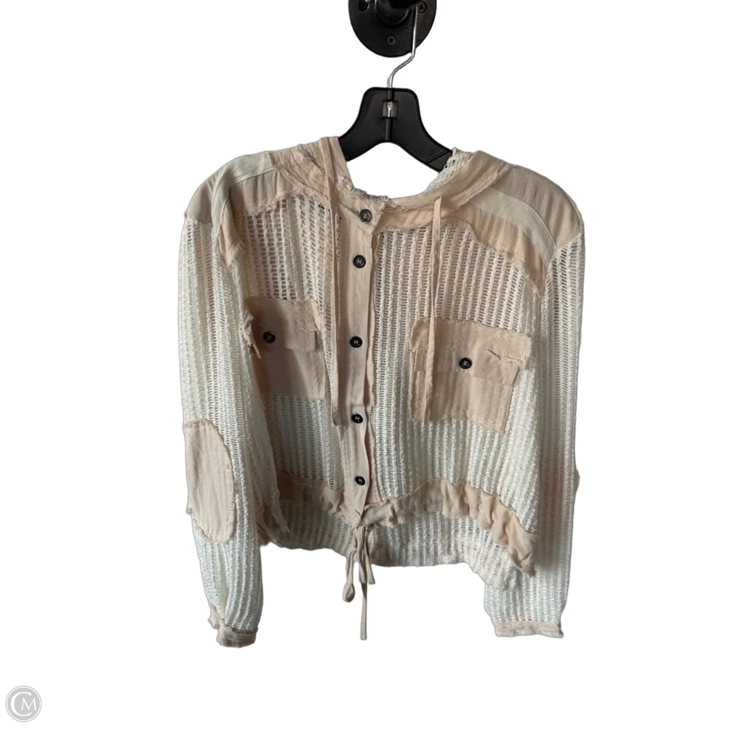 Jacket Other By Pol In Cream & Tan, Size: S
