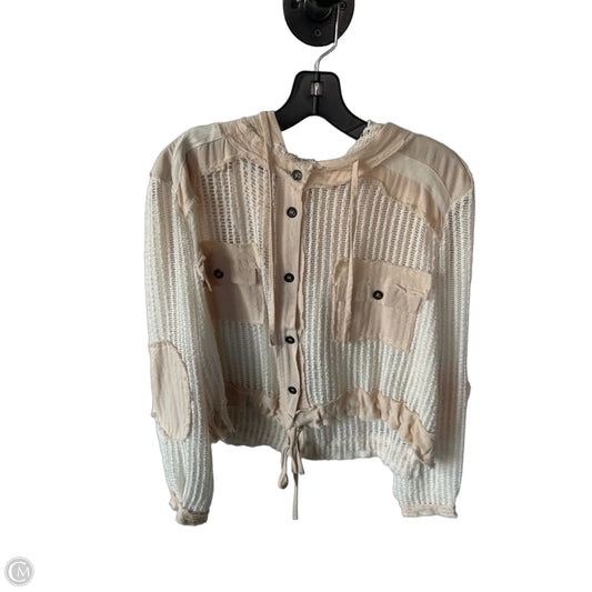 Jacket Other By Pol In Cream & Tan, Size: S