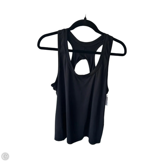 Athletic Tank Top By Athleta In Black, Size: Xl