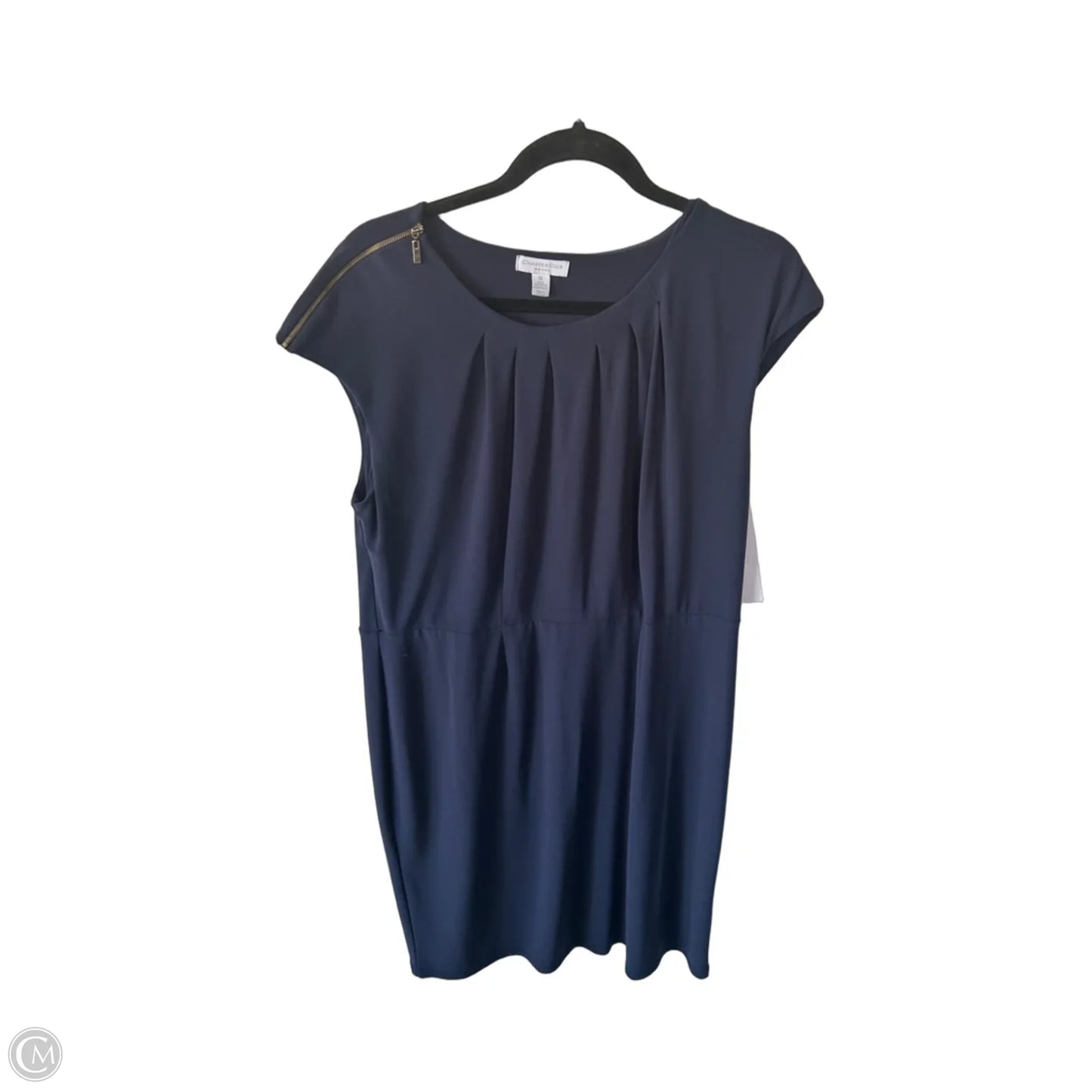 Dress Work By Charter Club In Navy, Size: 1x