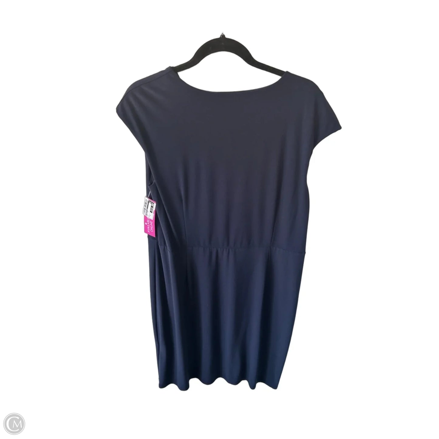 Dress Work By Charter Club In Navy, Size: 1x