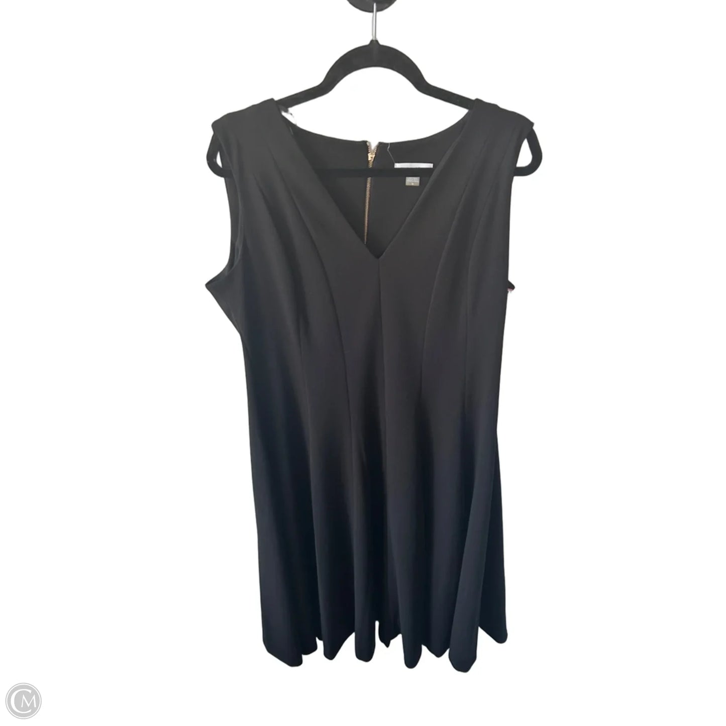 Dress Party Short By Calvin Klein In Black, Size: Xl