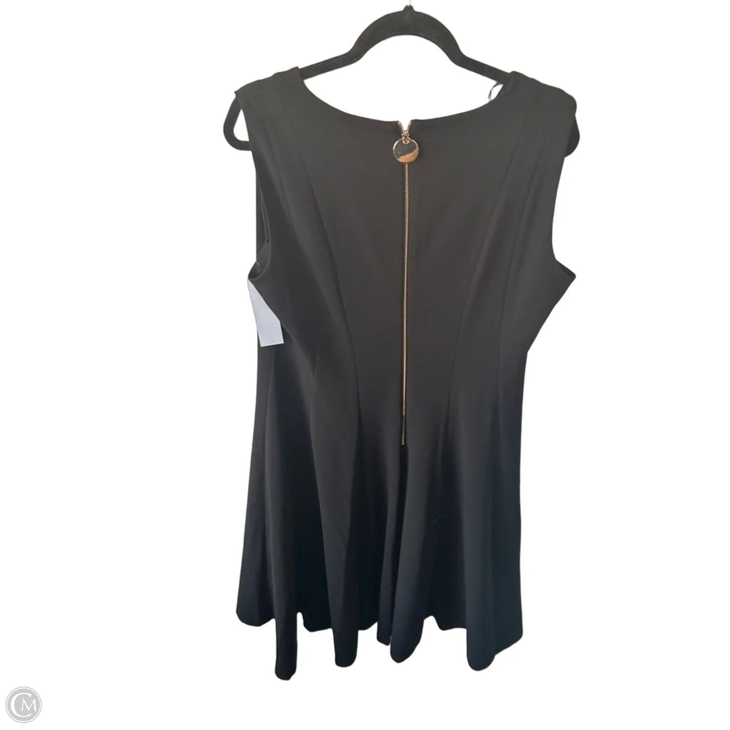 Dress Party Short By Calvin Klein In Black, Size: Xl