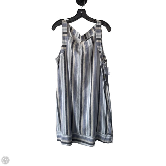 Dress Work By Sharagano In Blue & Cream, Size: M
