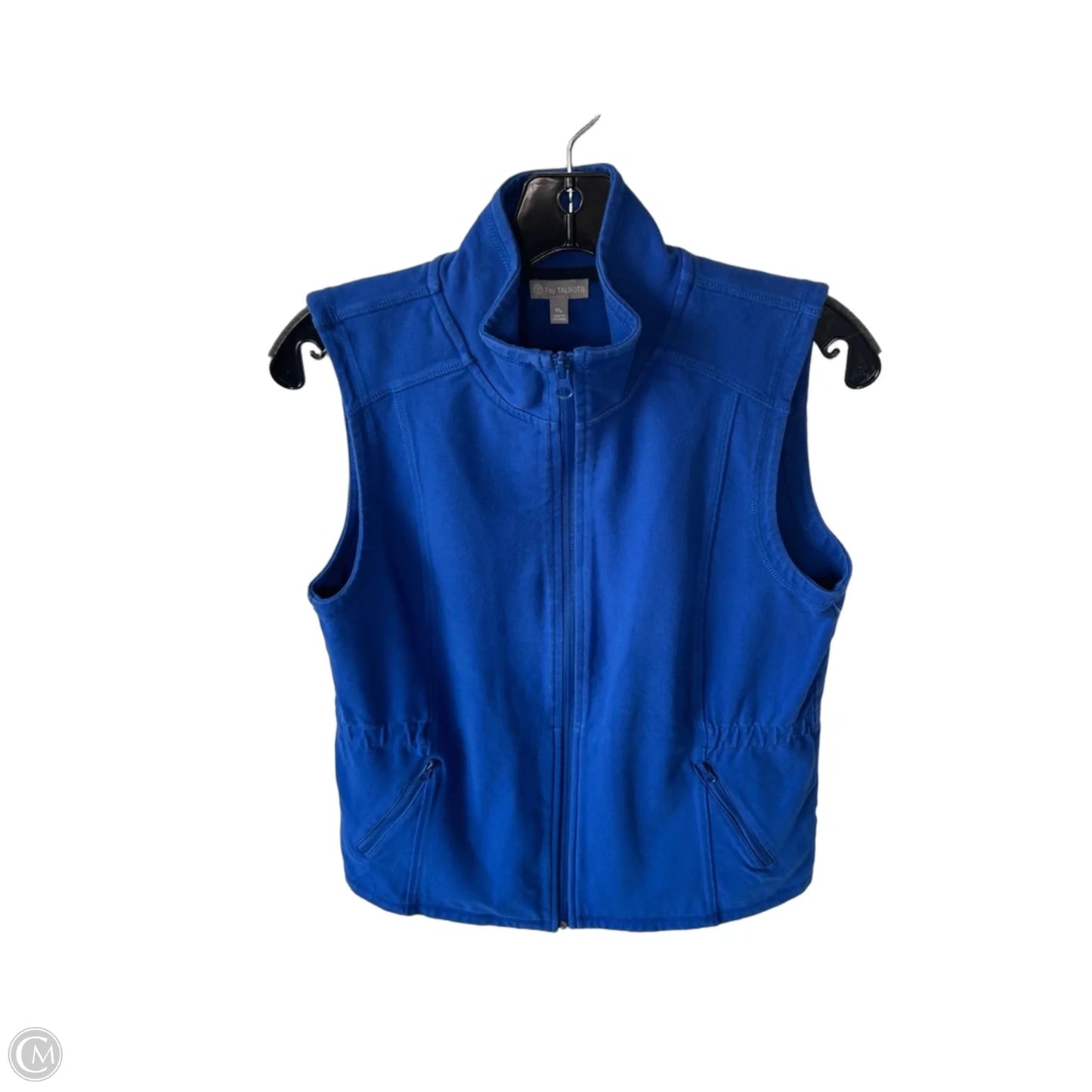 Vest Other By Talbots In Blue, Size: Mp