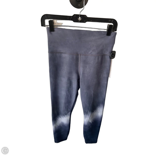 Athletic Leggings By Athleta In Blue & Grey, Size: S