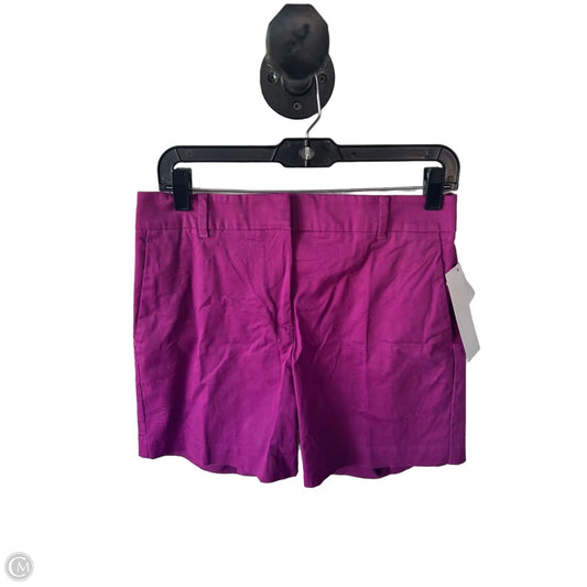 Shorts By Ann Taylor In Purple, Size: 4