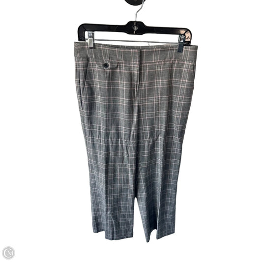 Pants Dress By Loft In Grey & Pink, Size: 4p