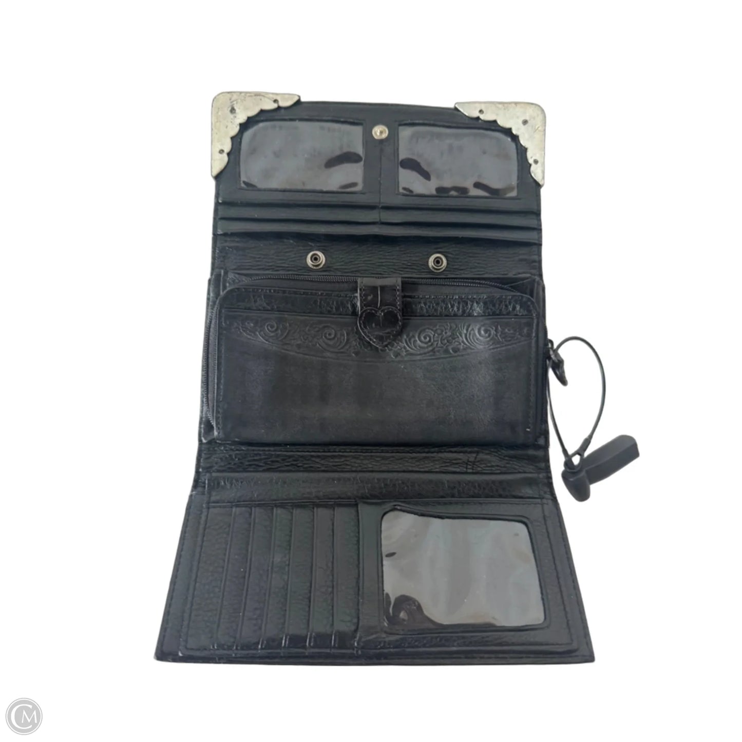 Wallet Leather By Brighton, Size: Large