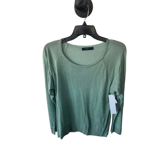 Sweater By Zara In Green, Size: M