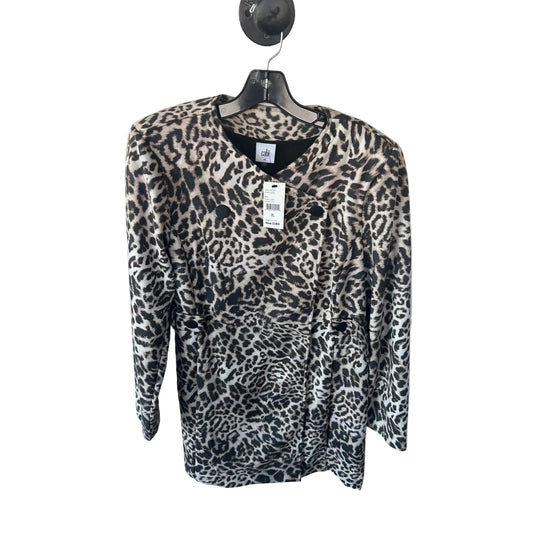 Jacket Other By Cabi In Leopard Print, Size: Xl