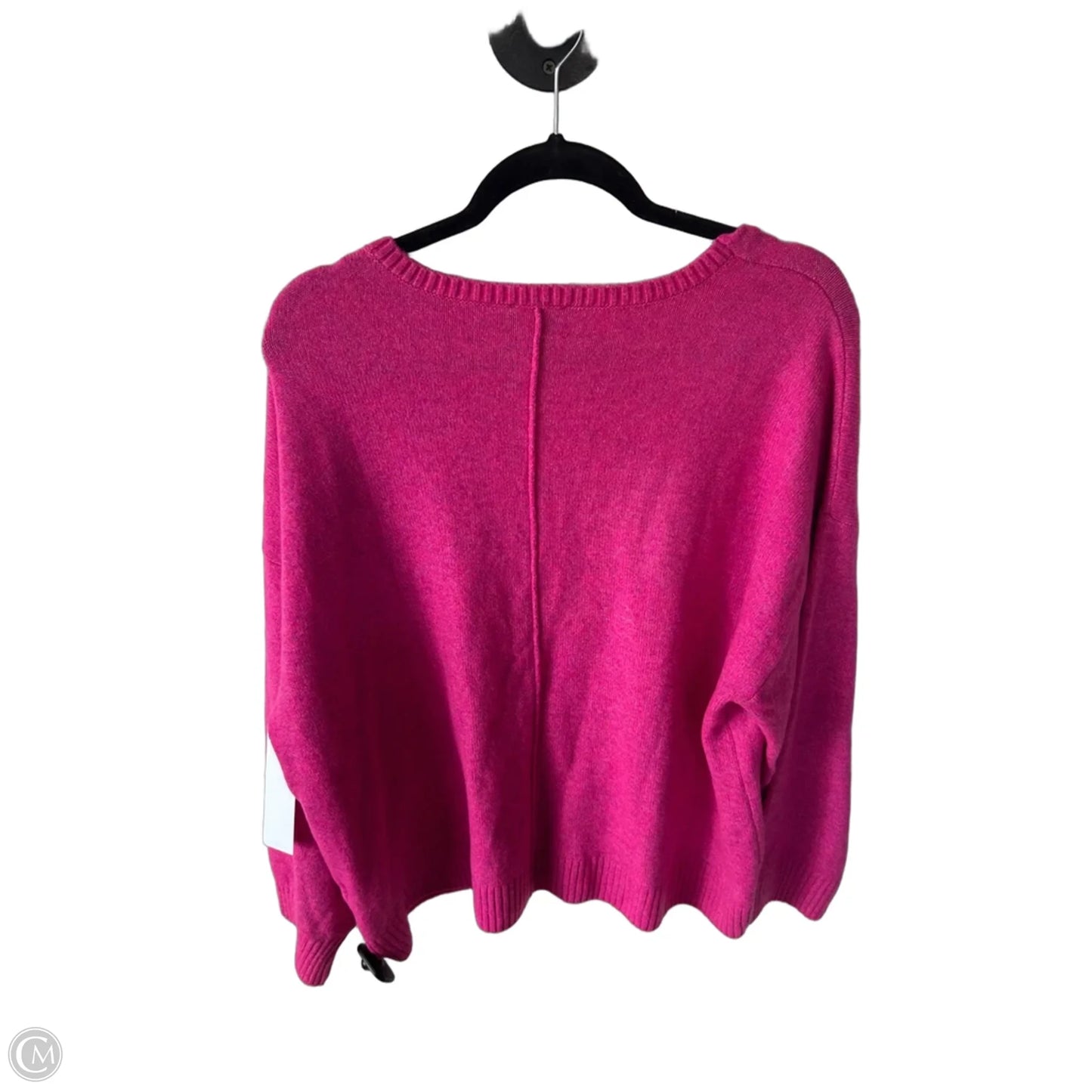 Sweater By Vince Camuto In Pink & Purple, Size: Xxl