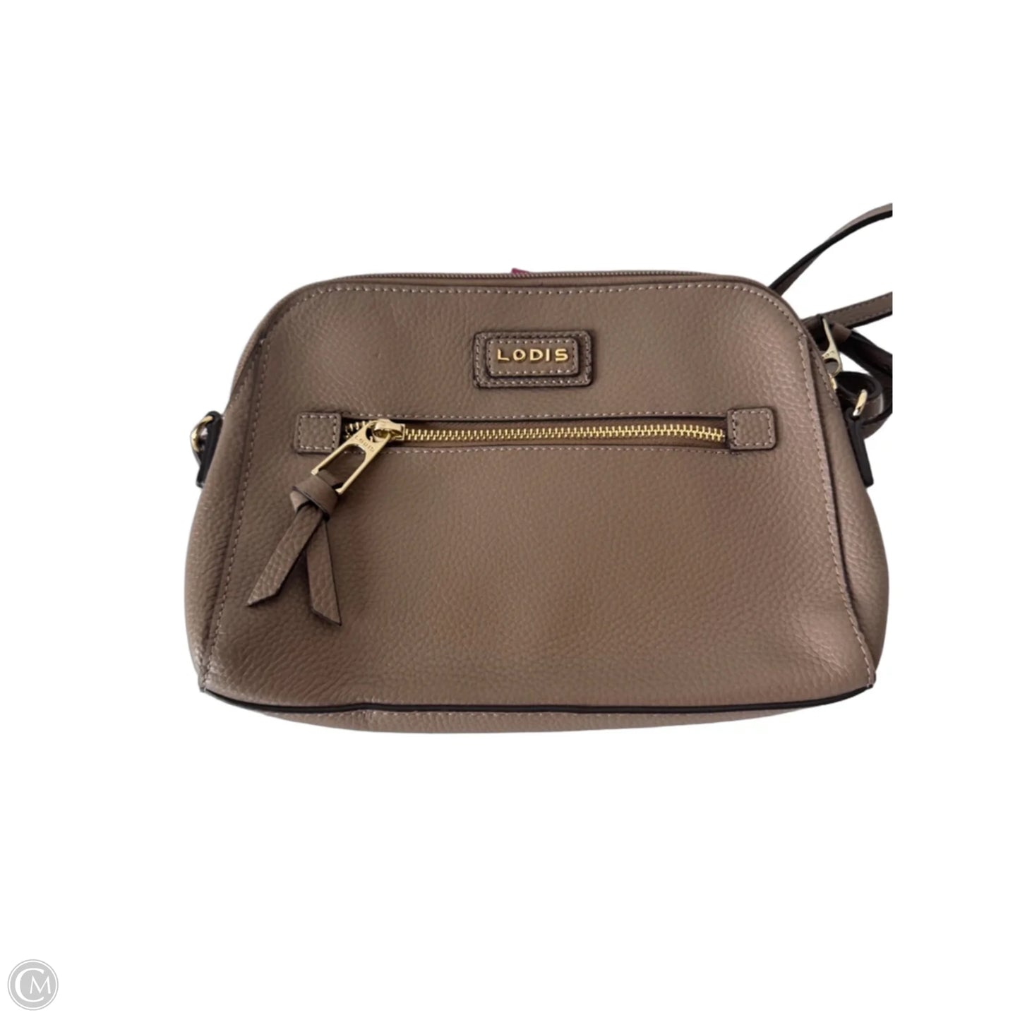 Crossbody Leather By Lodis, Size: Medium