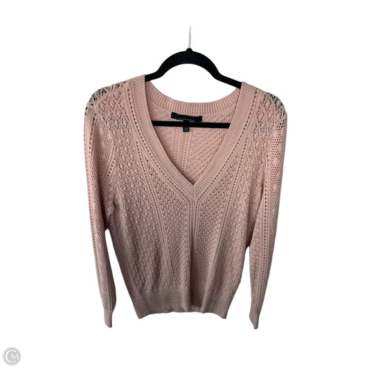 Sweater By White House Black Market In Pink, Size: L