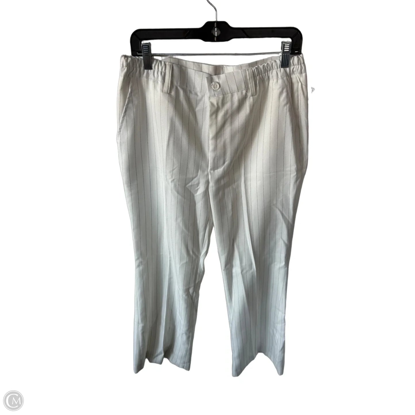 Pants Suit 2pc By Cme In Grey & White, Size: M