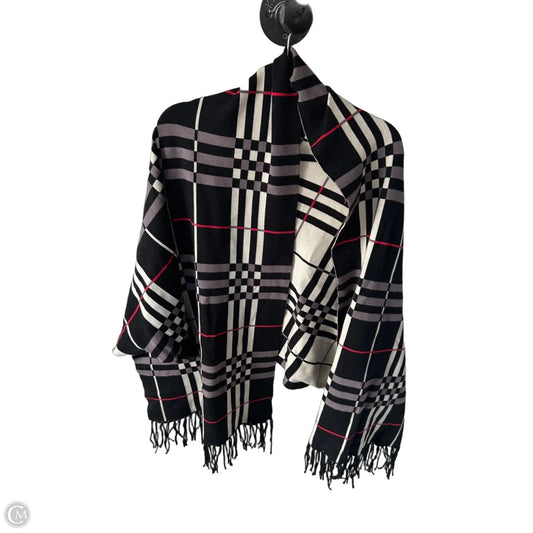 Shawl By Colleen Lopez In Black & Cream, Size: M