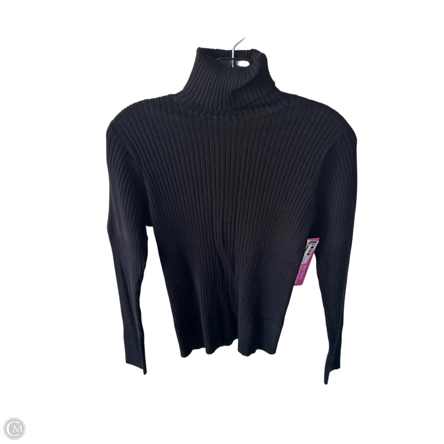 Sweater By Apt 9 In Black, Size: S