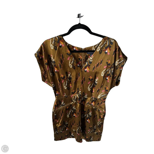 Dress Work By French Connection In Green & Pink, Size: S