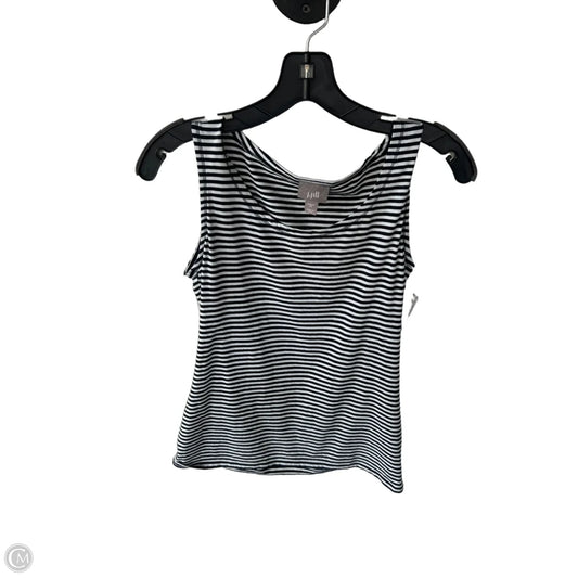Tank Top By J. Jill In Blue & White, Size: Xs