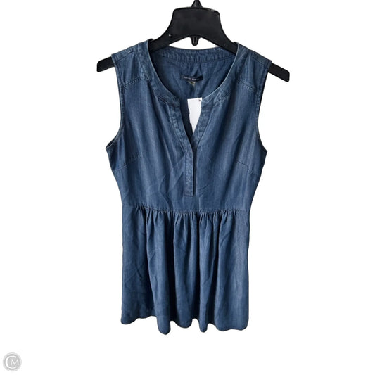Dress Work By Tommy Hilfiger In Blue Denim, Size: M