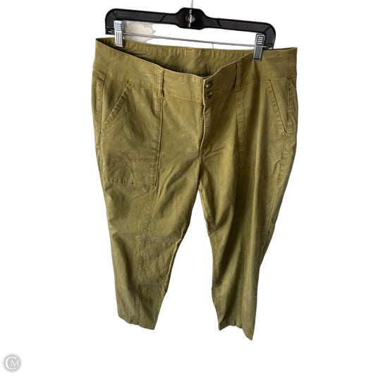 Pants Joggers By Cabi In Green, Size: 14