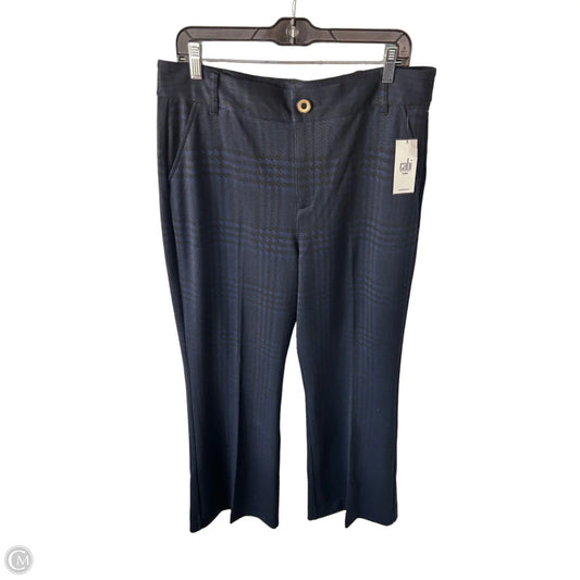 Pants Dress By Cabi In Black & Blue, Size: 14