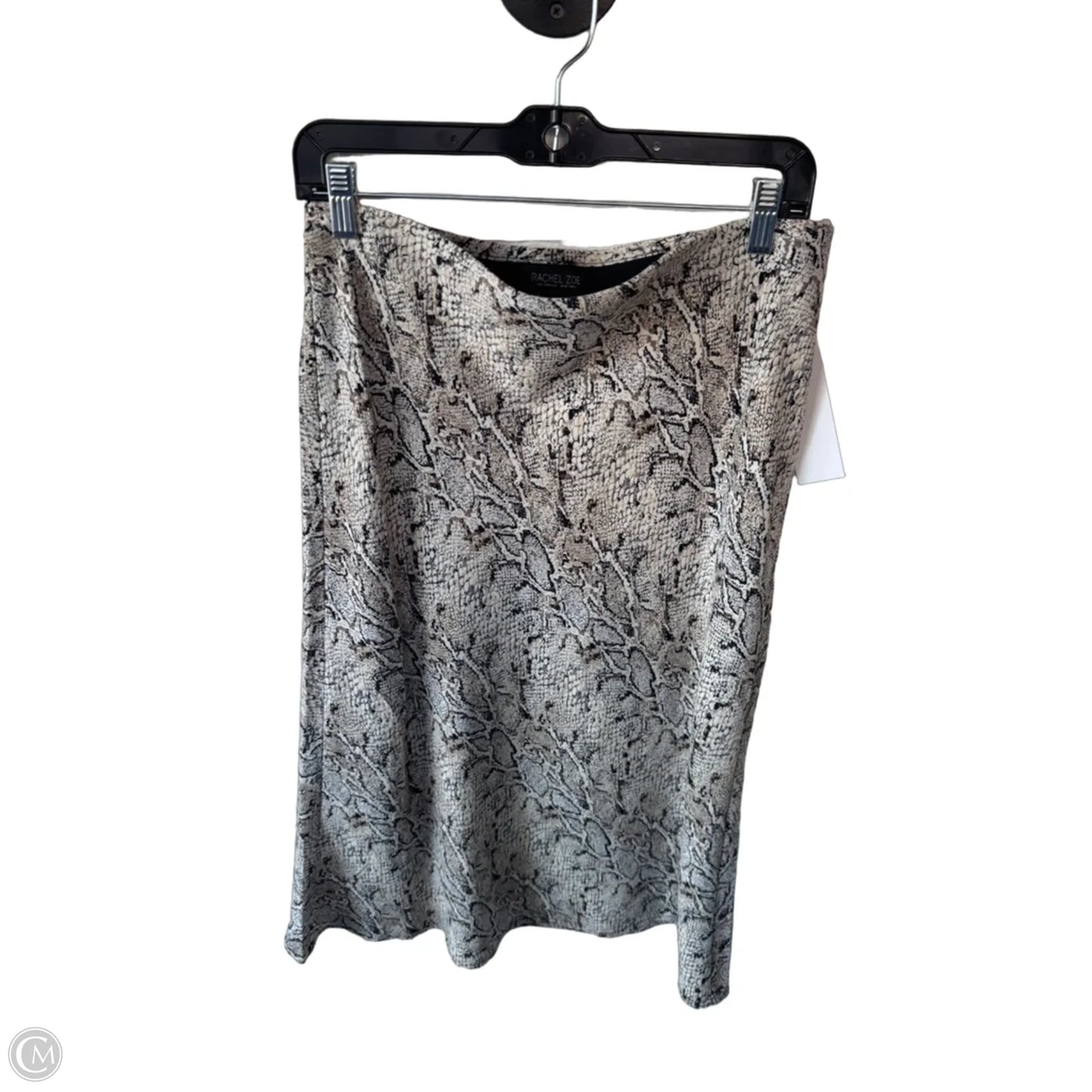 Skirt Midi By Rachel Zoe In Snakeskin Print, Size: 8