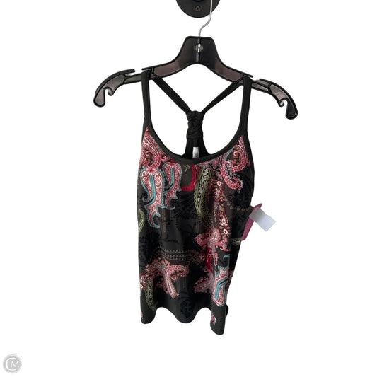 Athletic Tank Top By Athleta In Brown & Red, Size: L
