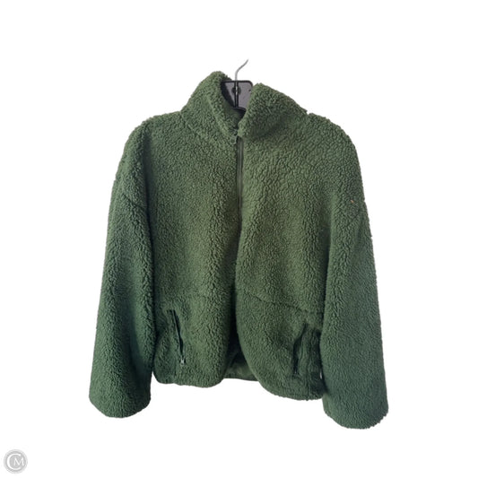 Jacket Fleece By Double Zero In Green, Size: L
