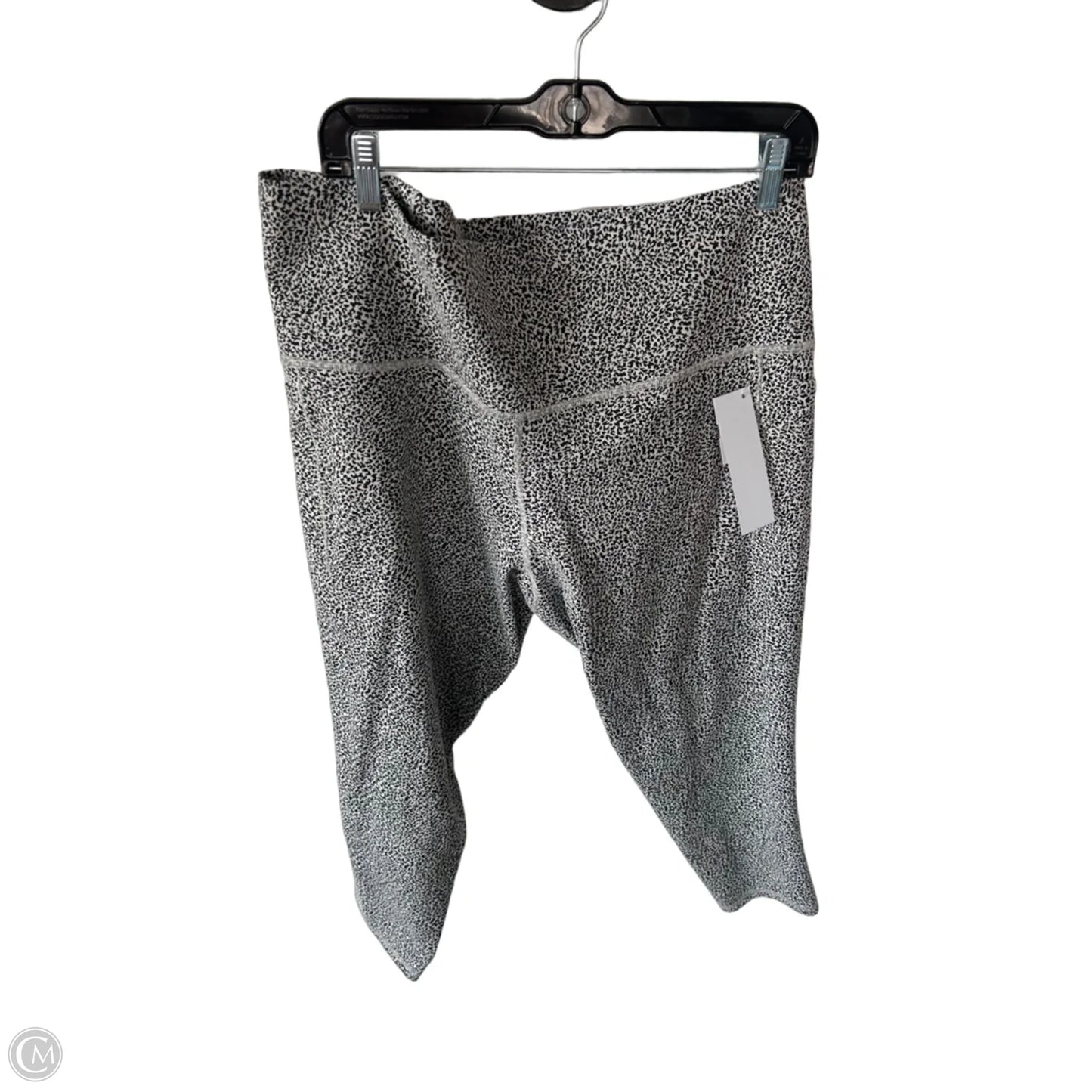 Athletic Leggings Capris By Athleta In Black & White, Size: 2x
