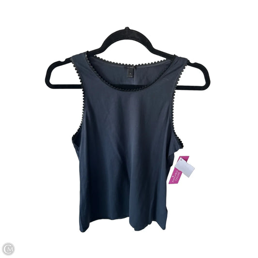Top Sleeveless By J. Crew In Black & Blue, Size: S