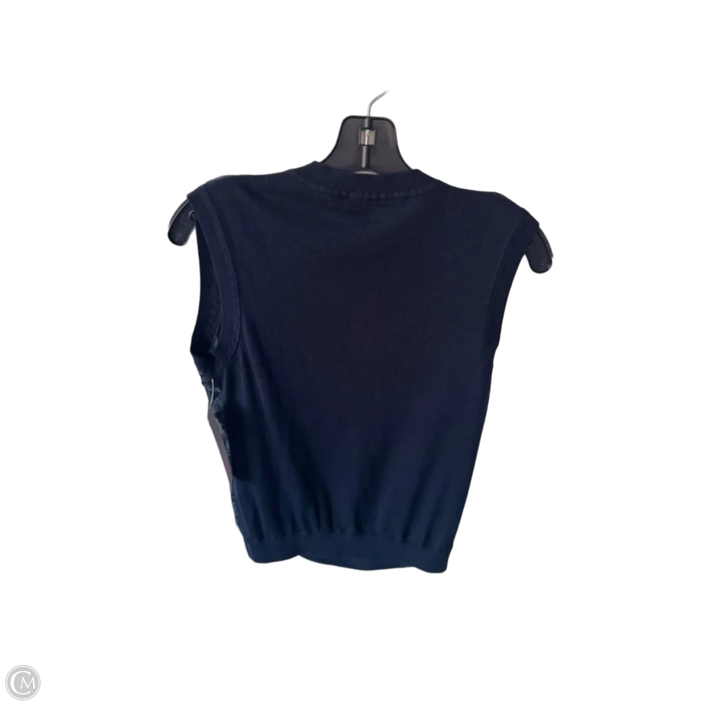 Blouse Sleeveless By Current Air In Navy, Size: Xs