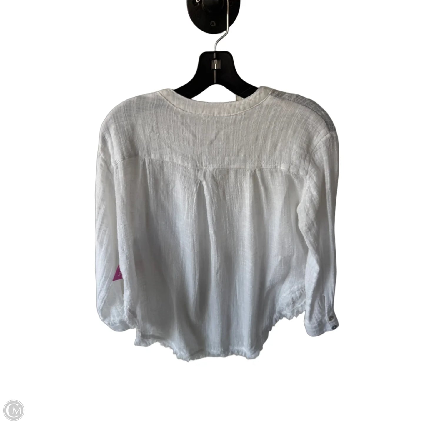 Top Long Sleeve By Free People In White, Size: Xs