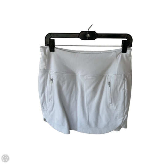 Athletic Skort By Athleta In White, Size: M