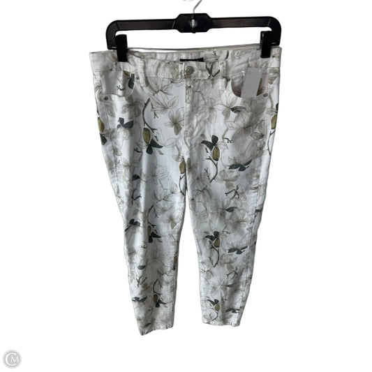 Jeans Skinny By Buffalo David Bitton In Green & White, Size: 8
