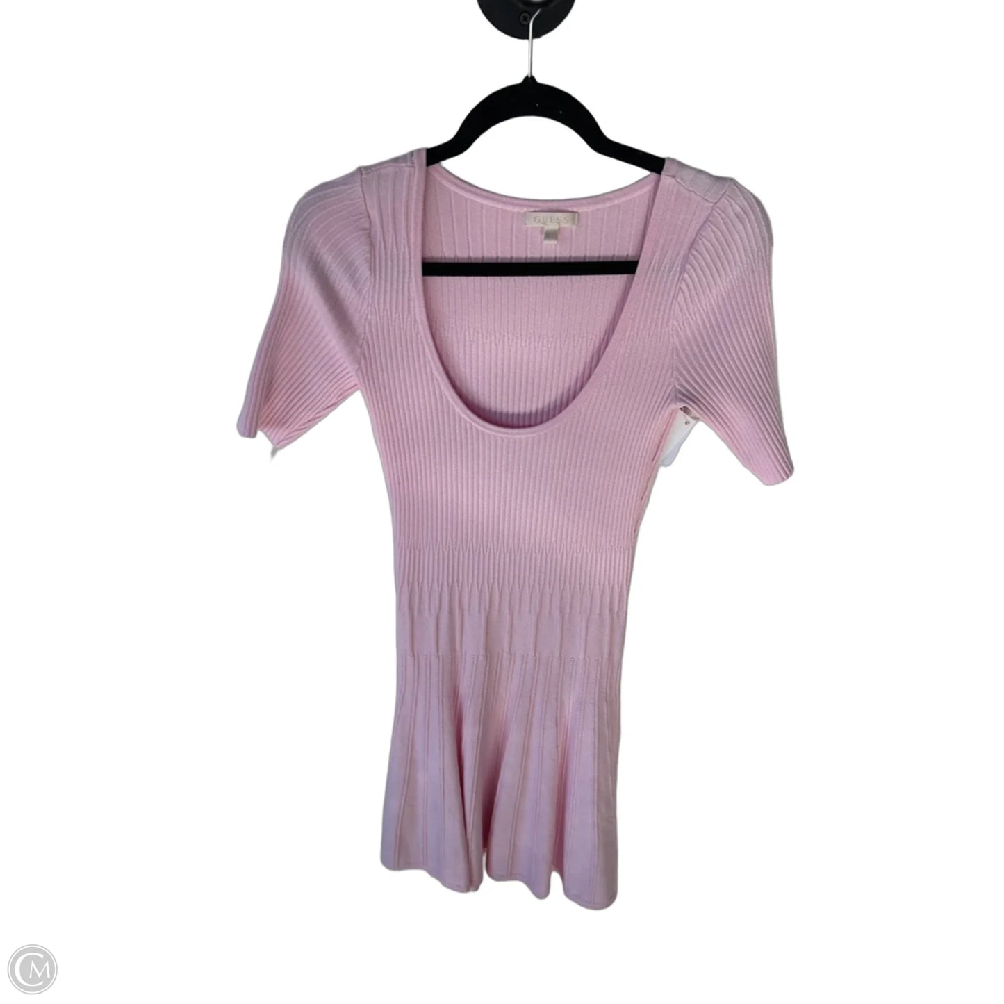 Dress Sweater By Guess In Pink, Size: S