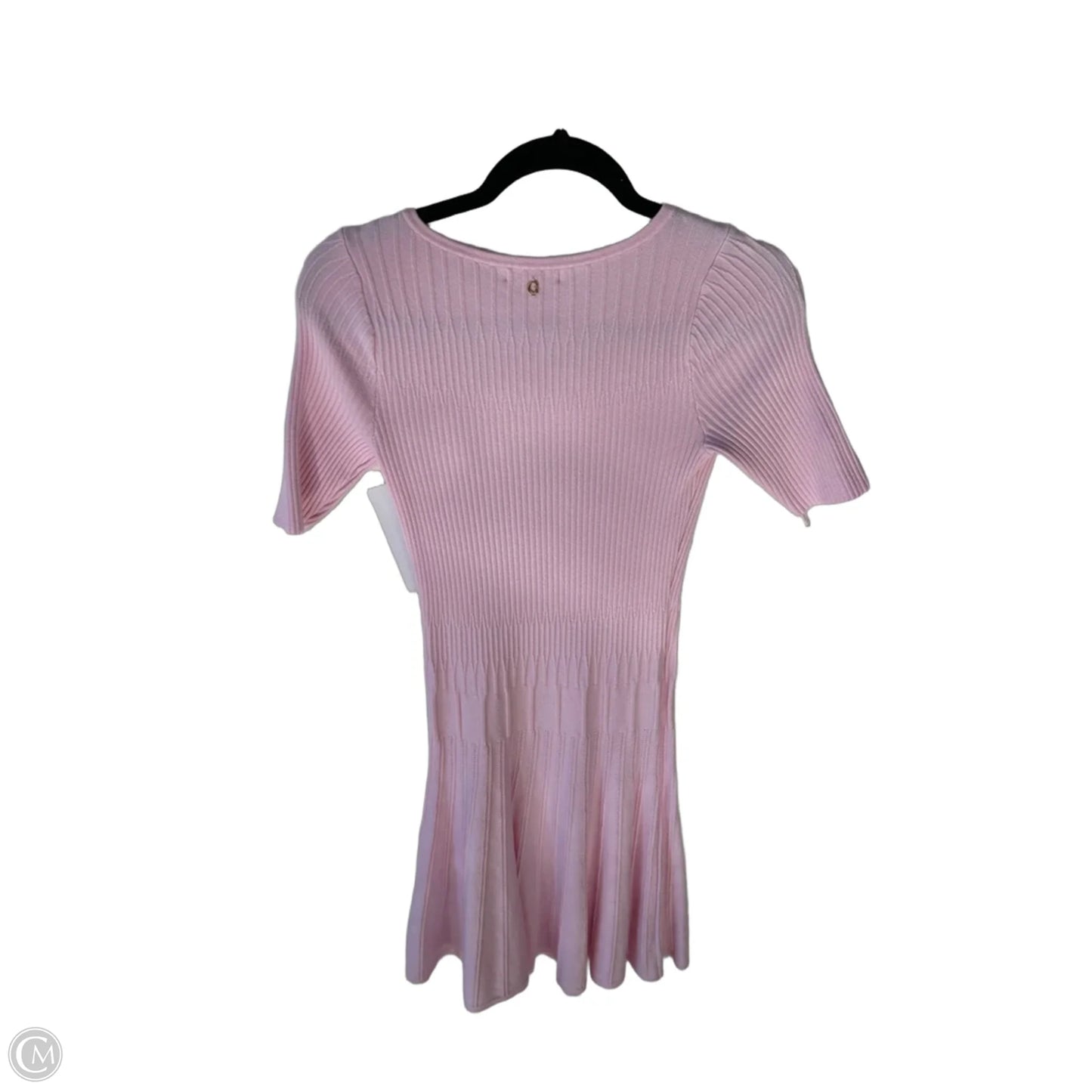 Dress Sweater By Guess In Pink, Size: S
