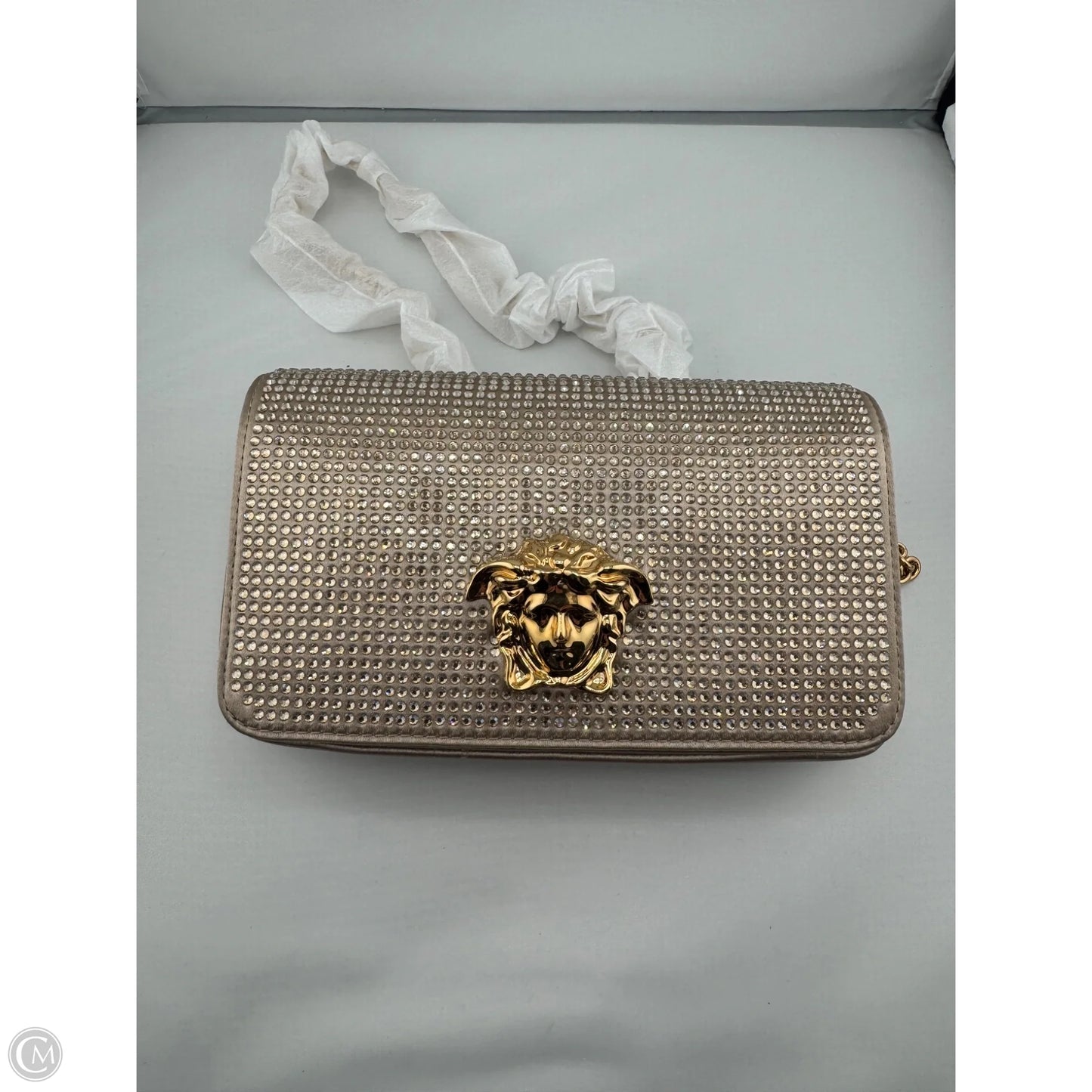 Crossbody Luxury Designer By Versace, Size: Small