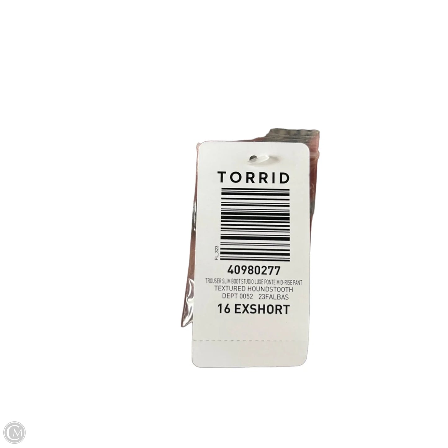 Pants Dress By Torrid In Black & White, Size: 16