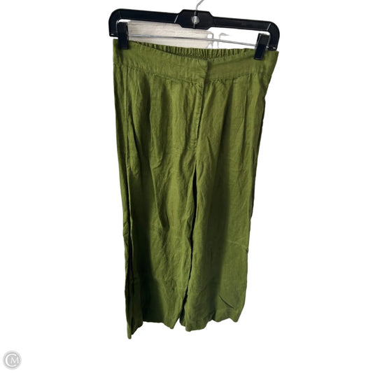 Pants Linen By Magaschoni In Green, Size: S