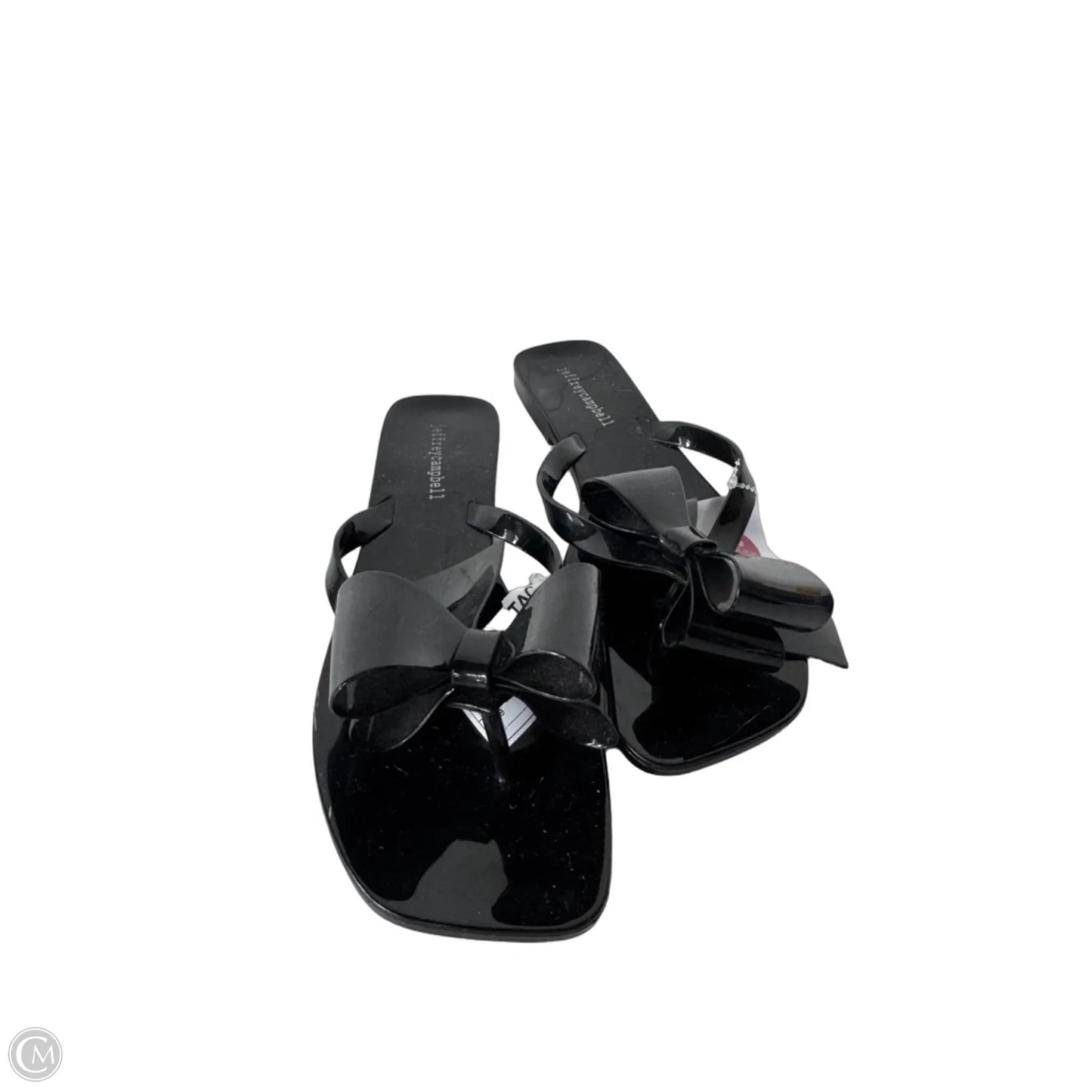 Sandals Flip Flops By Jeffrey Campbell In Black, Size: 9