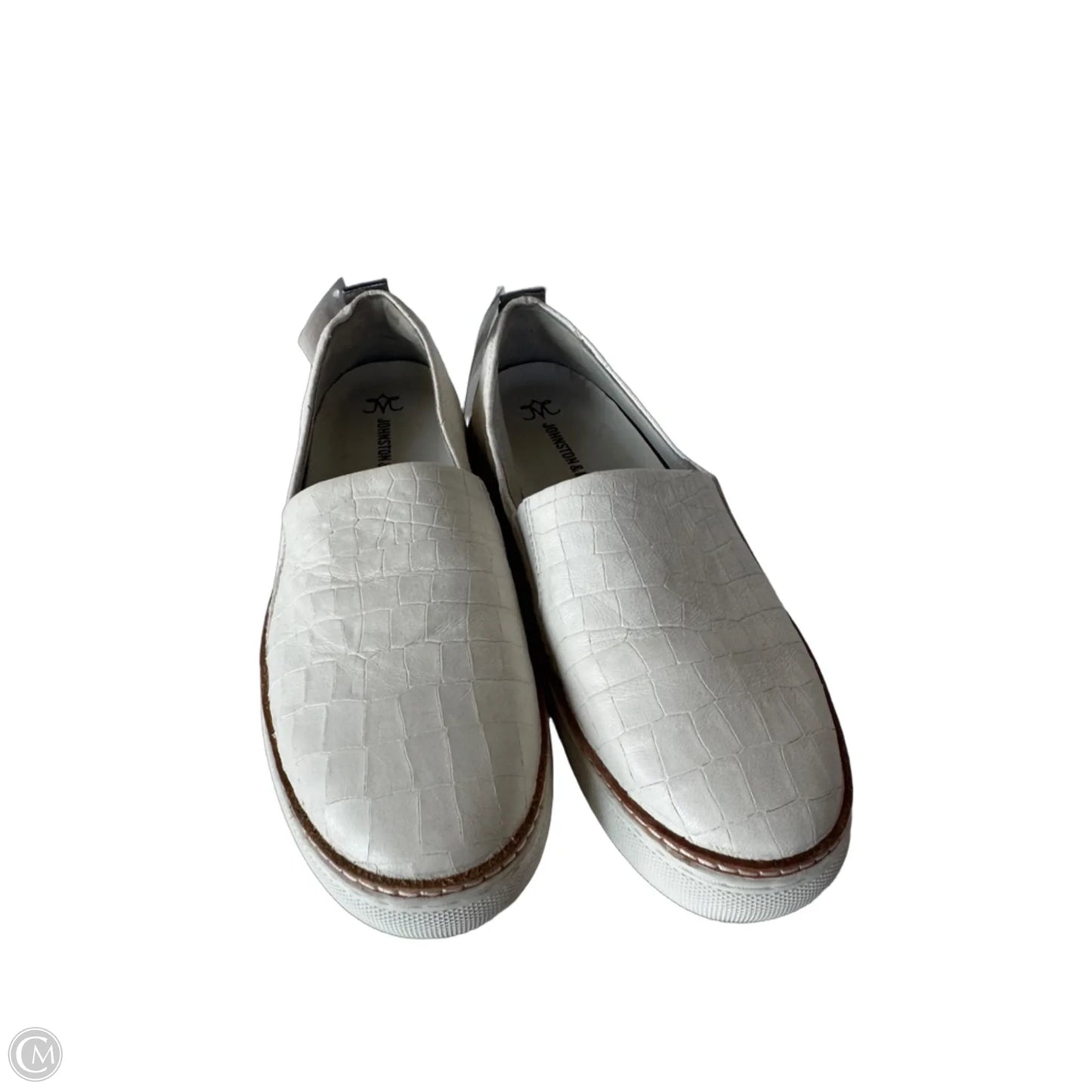 Shoes Flats By Johnston & Murphy In Cream, Size: 6.5