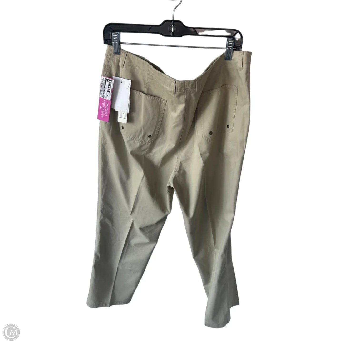 Pants Cargo & Utility By Jones New York In Tan, Size: 16