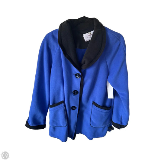 Jacket Other By Clothes Mentor In Black & Blue, Size: M
