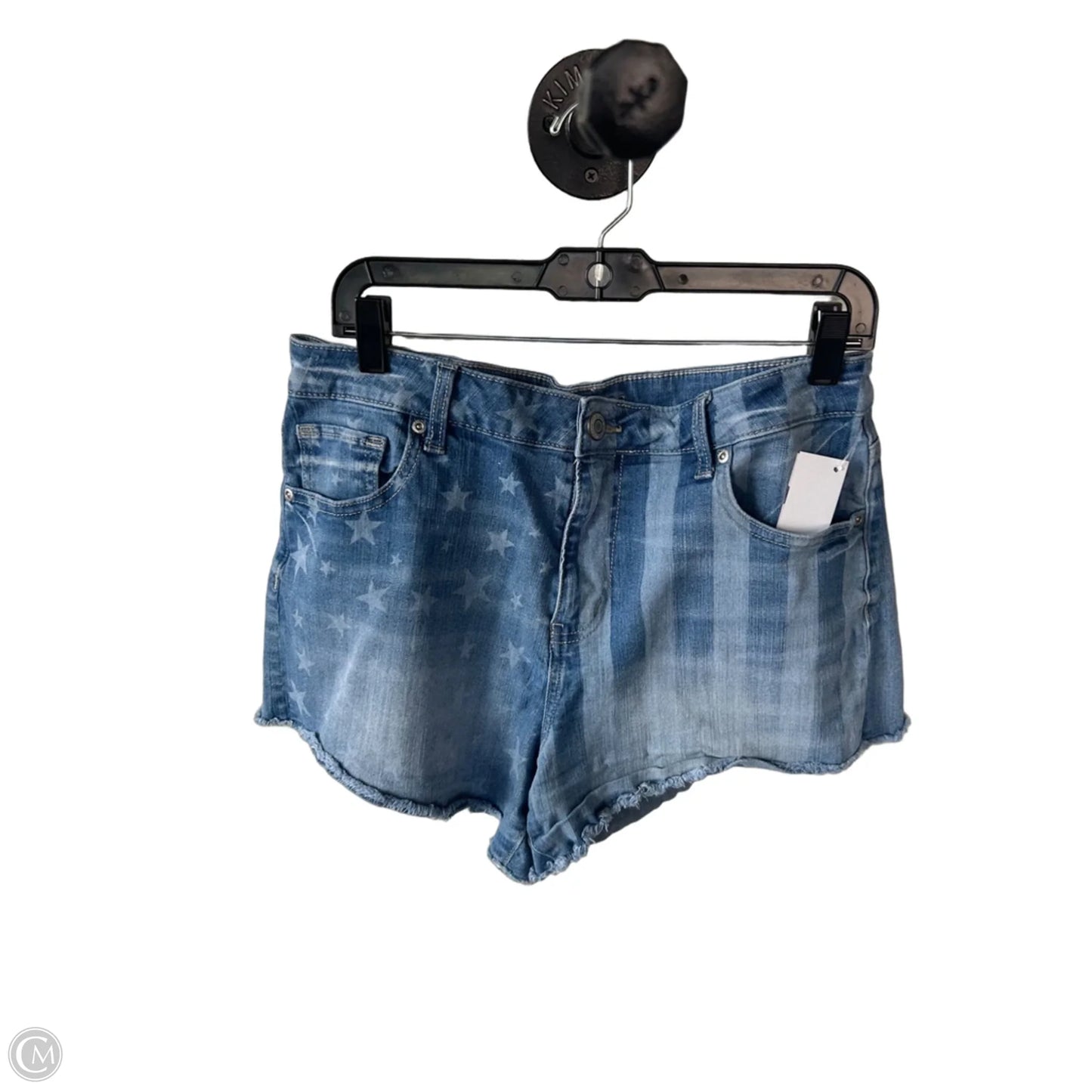 Shorts By Maurices In Blue Denim, Size: 14
