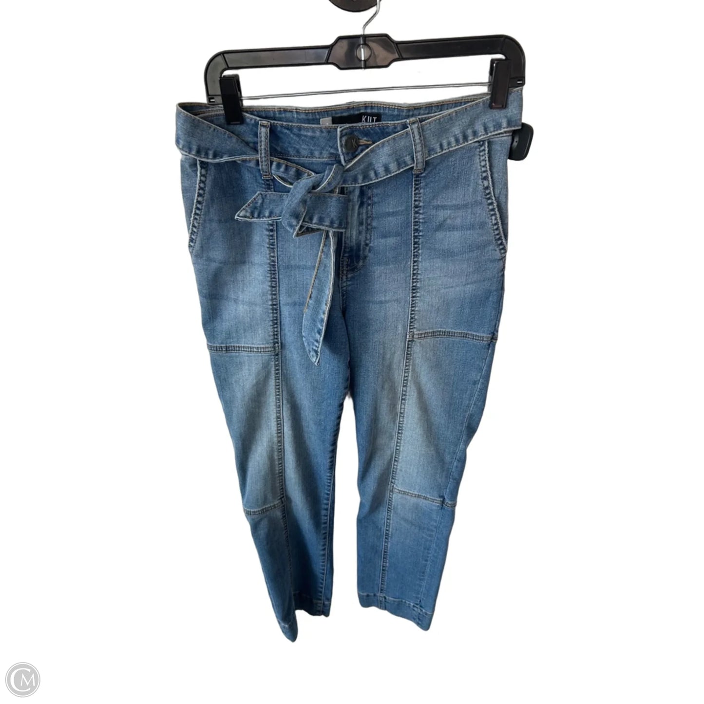 Jeans Straight By Kut In Blue Denim, Size: 2