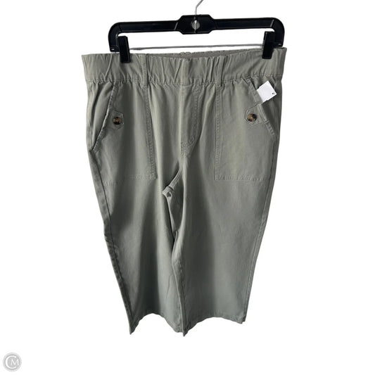 Pants Cropped By Any Body In Green, Size: M